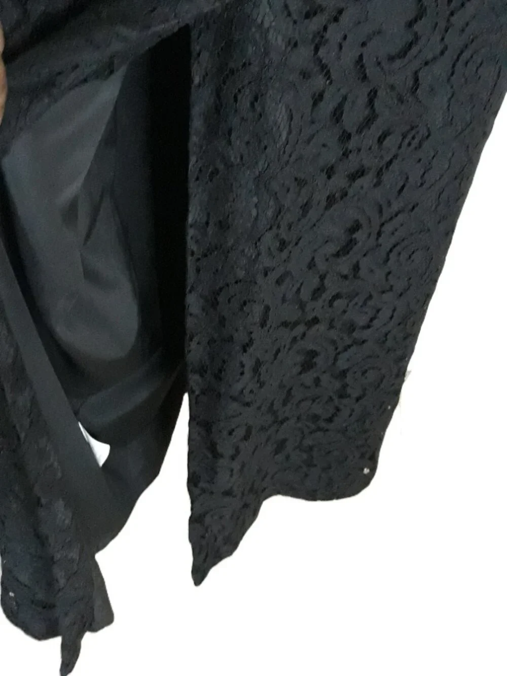 J. Crew Black Lace Maxi Dress Wedding Party Black Tie